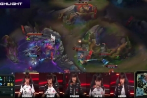 T1战胜KT赛事语音-Faker：POM本来是我的呀；奥拉夫这个OP英雄